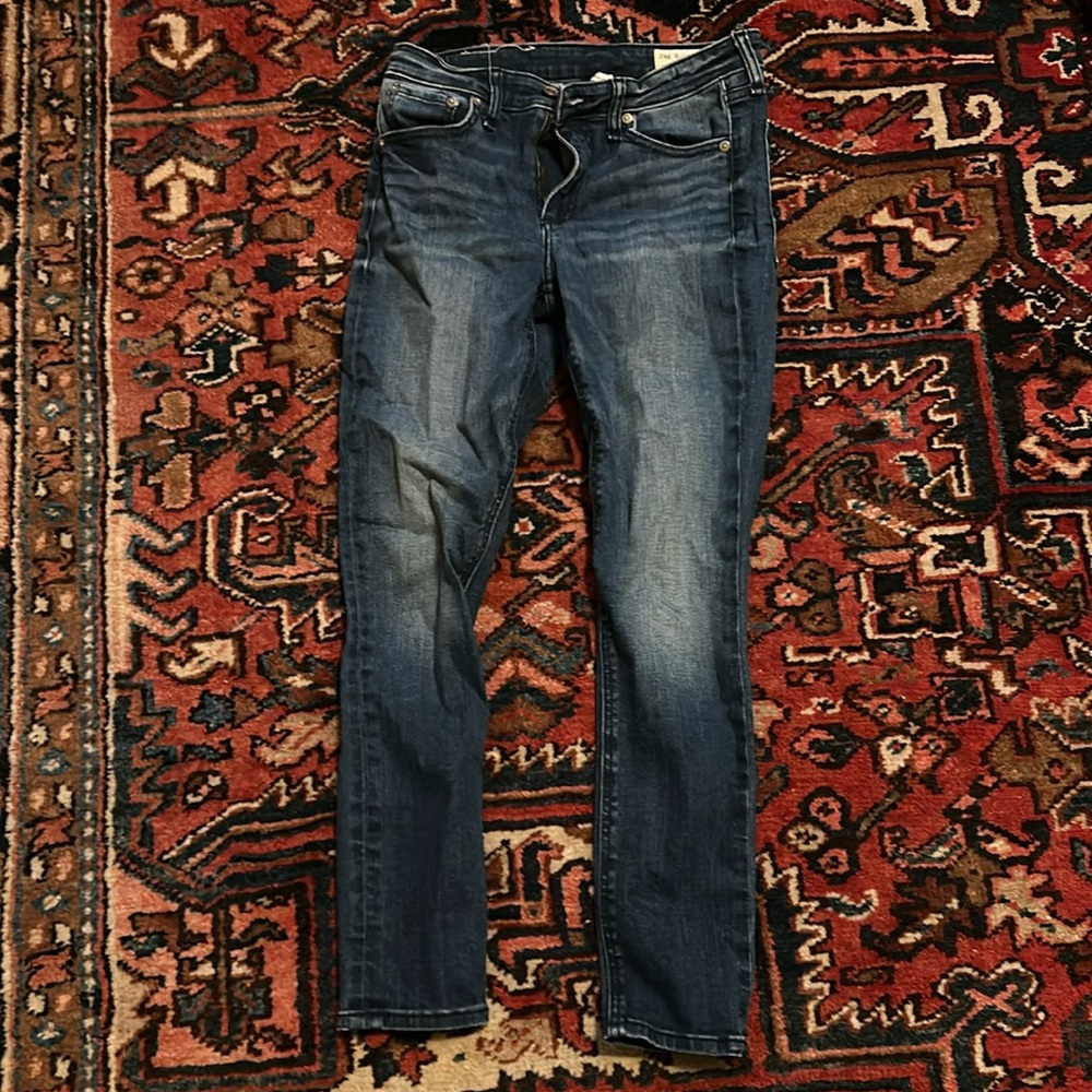 Rag & Bone skinny cropped jean